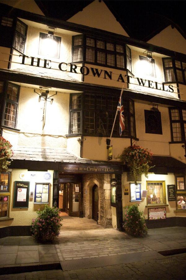 The Crown At Wells, Somerset Eksteriør billede